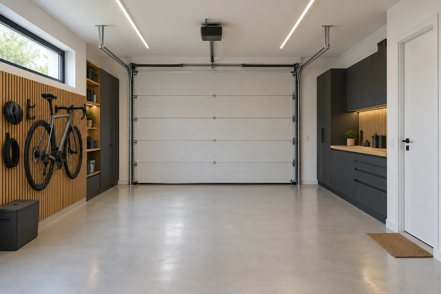 Simulação de garagem depois da remodelação